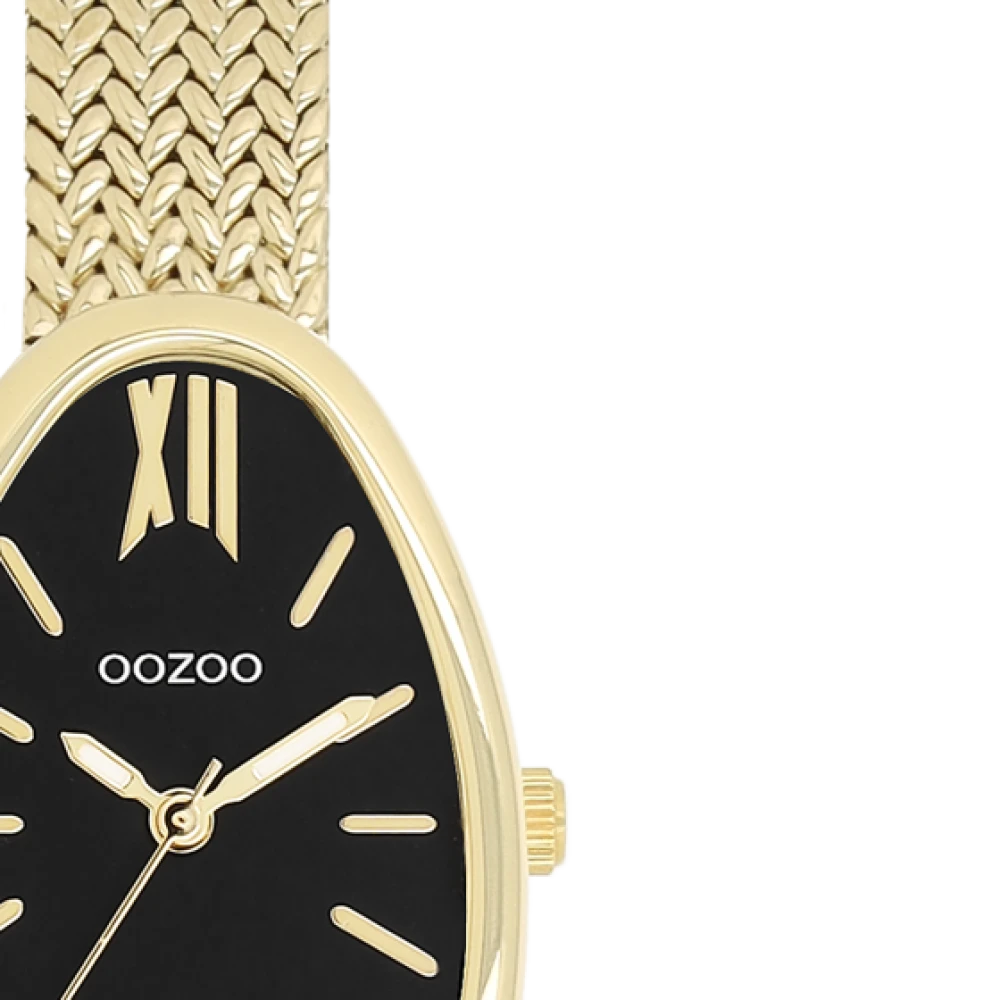 OOZOO Timepieces με Μεταλλικό Μπρασελέ σε Χρυσό Τόνο C11643