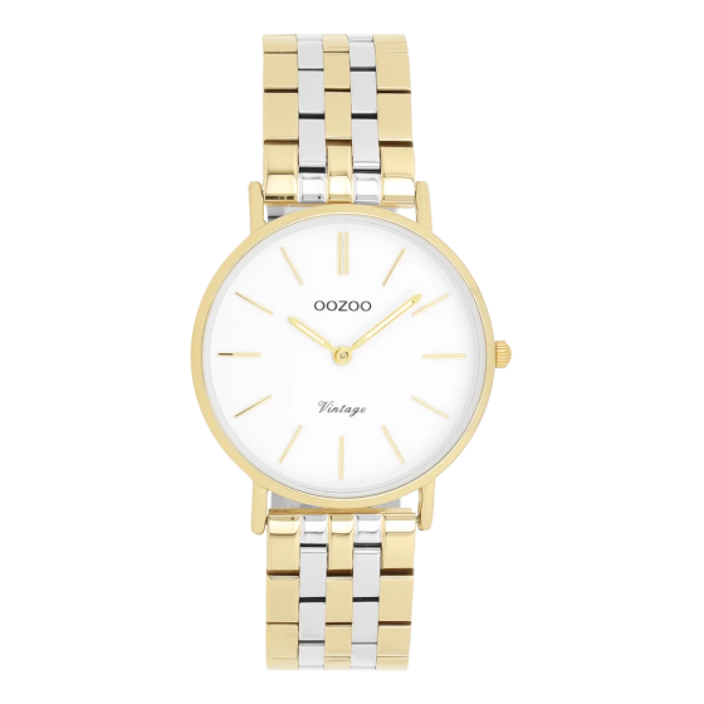OOZOO Vintage με Μπρασελέ Δύο Τόνων από Ανοξείδωτο Ατσάλι C20407