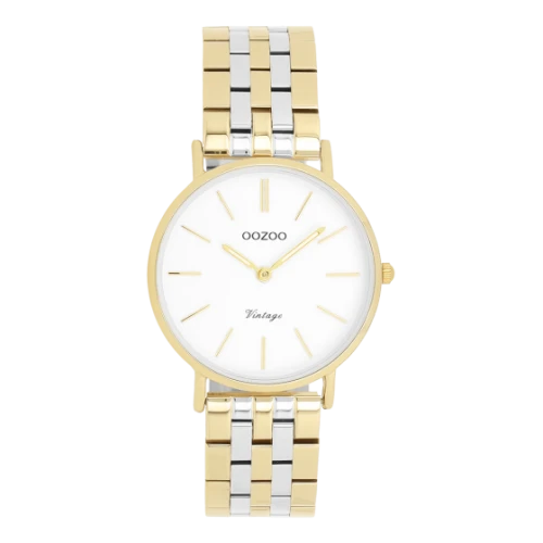 OOZOO Vintage με Μπρασελέ Δύο Τόνων από Ανοξείδωτο Ατσάλι C20407