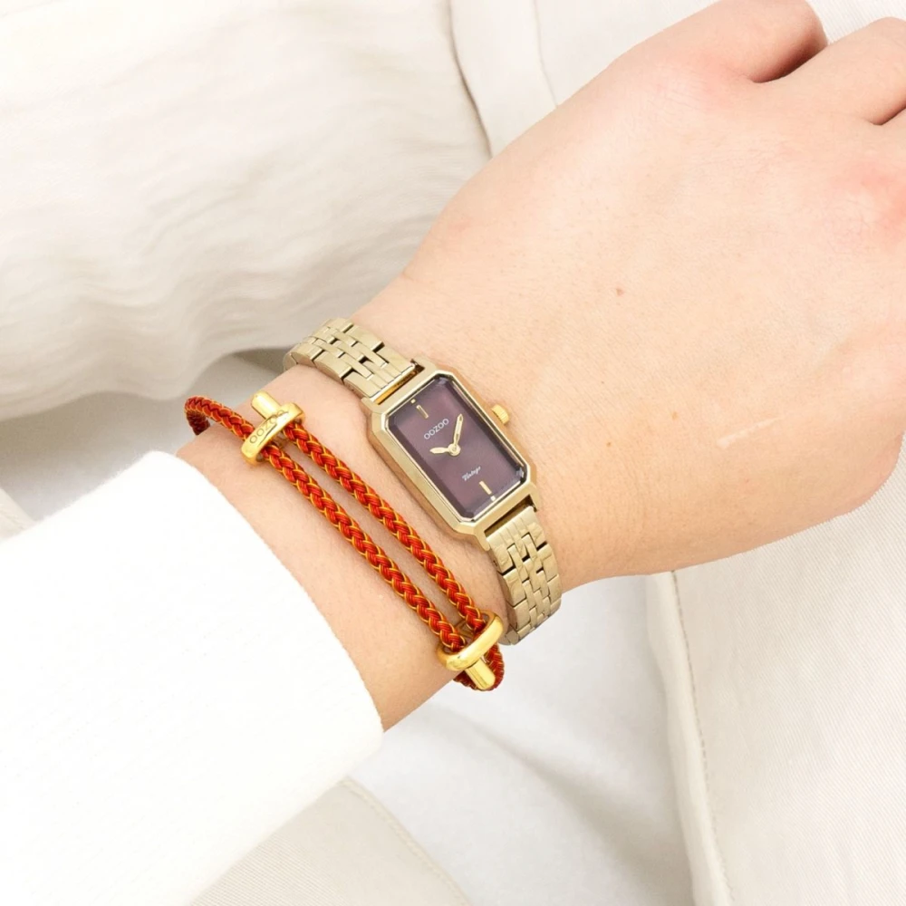 OOZOO Vintage Χρυσό με Μεταλλικό Μπρασελέ C20459