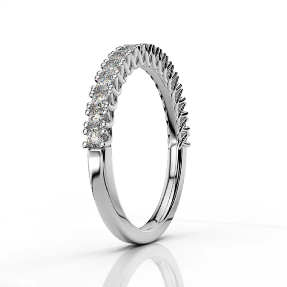 18K Μονόπετρο Δαxτυλίδι Αρραβώνων με Διαμάντια ETH05