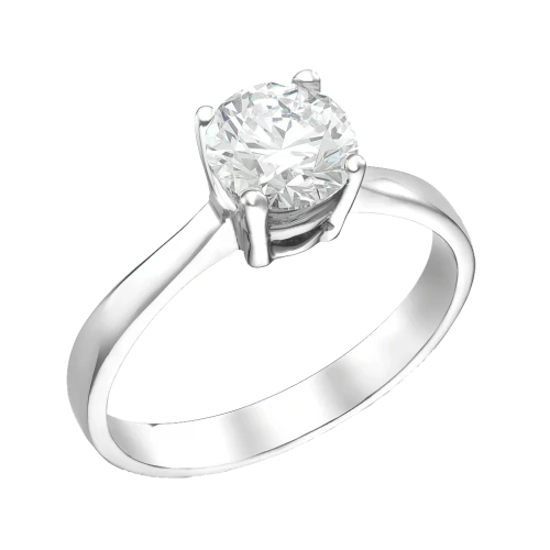 18K Μονόπετρο Δαxτυλίδι Αρραβώνων με Οικολογικό Lab-Grown Διαμάντι 0.80ct LG401962