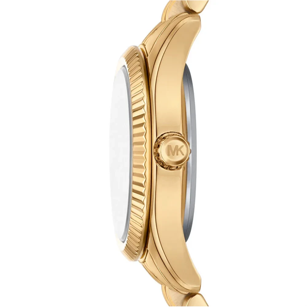 MICHAEL KORS Lexington Crystals με Χρυσό Μπρασελέ από Ανοξείδωτο Ατσάλι με Ζιργκόν MK4862