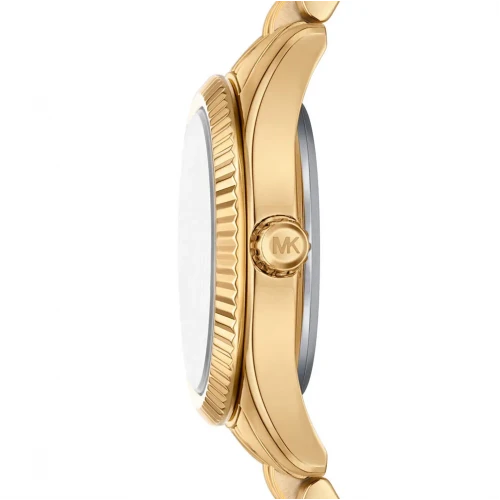 MICHAEL KORS Lexington Crystals με Χρυσό Μπρασελέ από Ανοξείδωτο Ατσάλι με Ζιργκόν MK4862