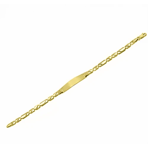 9K Χρυσό Bραχιόλι Ταυτότητα T11106